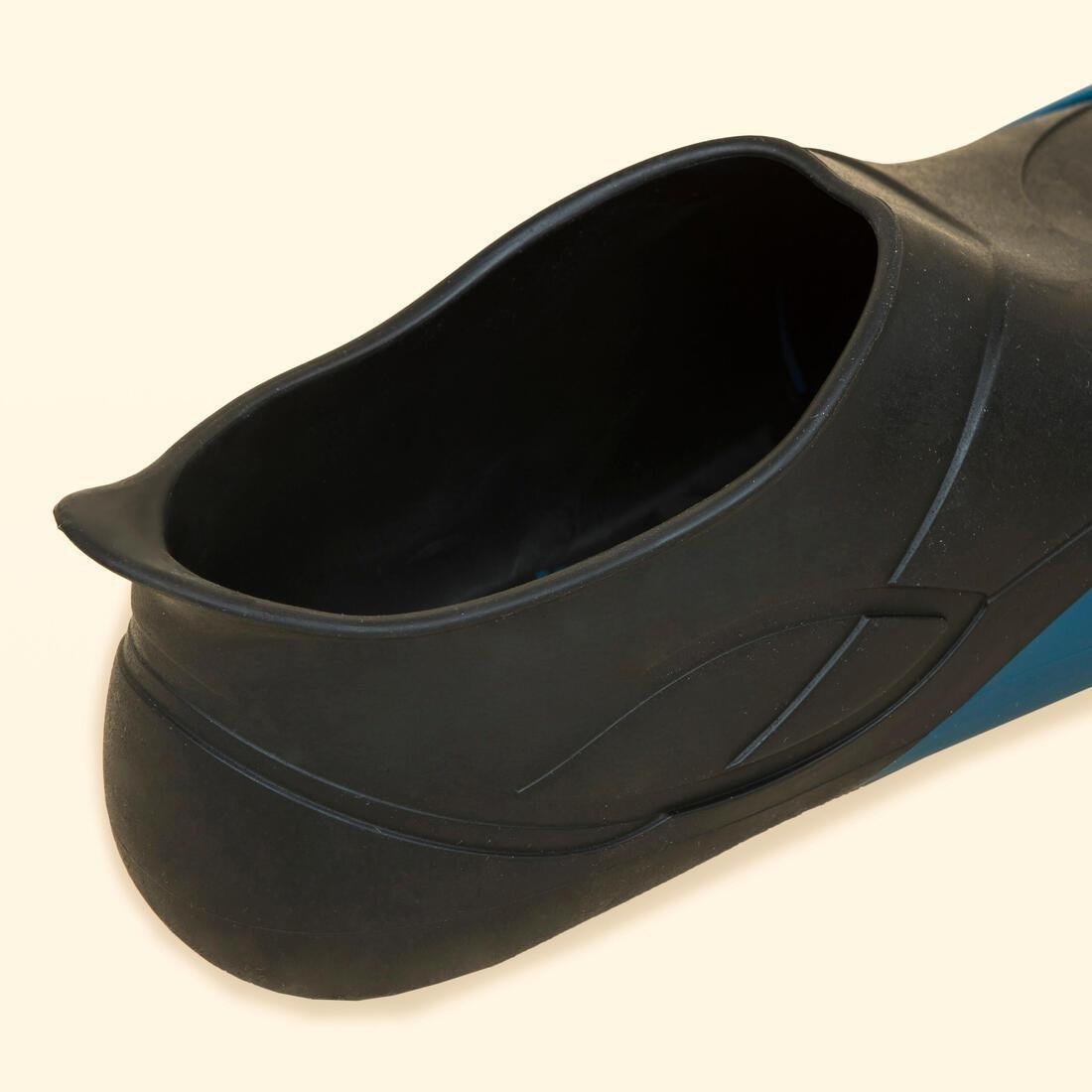 Trainfins Long Swim Fins, Blue, No Color, large image number 7