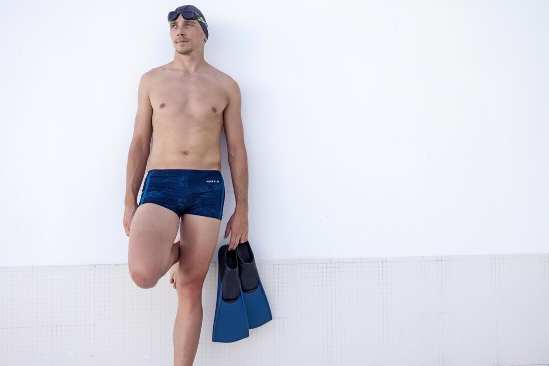 Trainfins Long Swim Fins, Blue, No Color, large image number 8