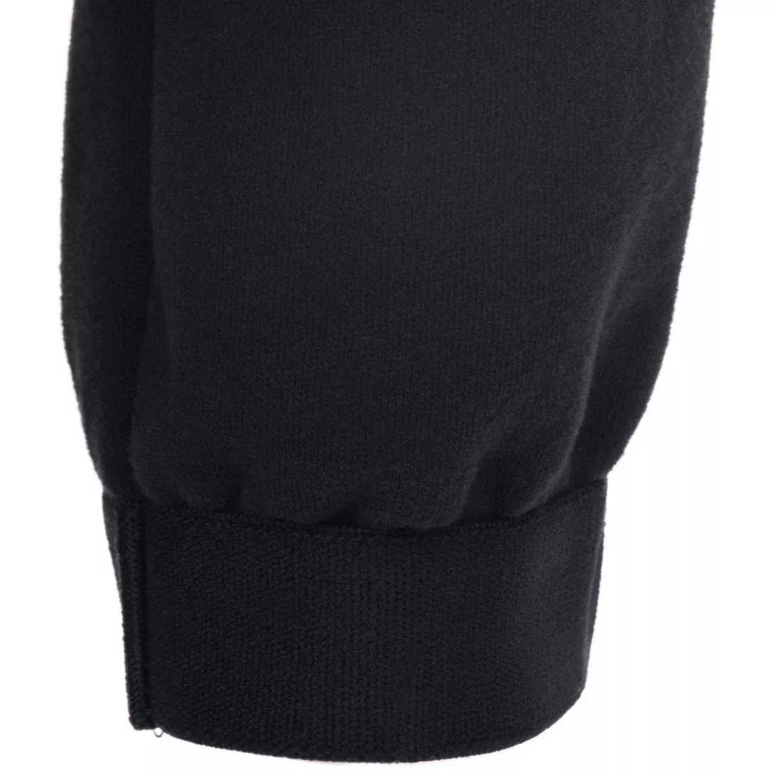 500 Boys' Warm Regular Gym Bottoms With Pockets - Black, No Color, large image number 4