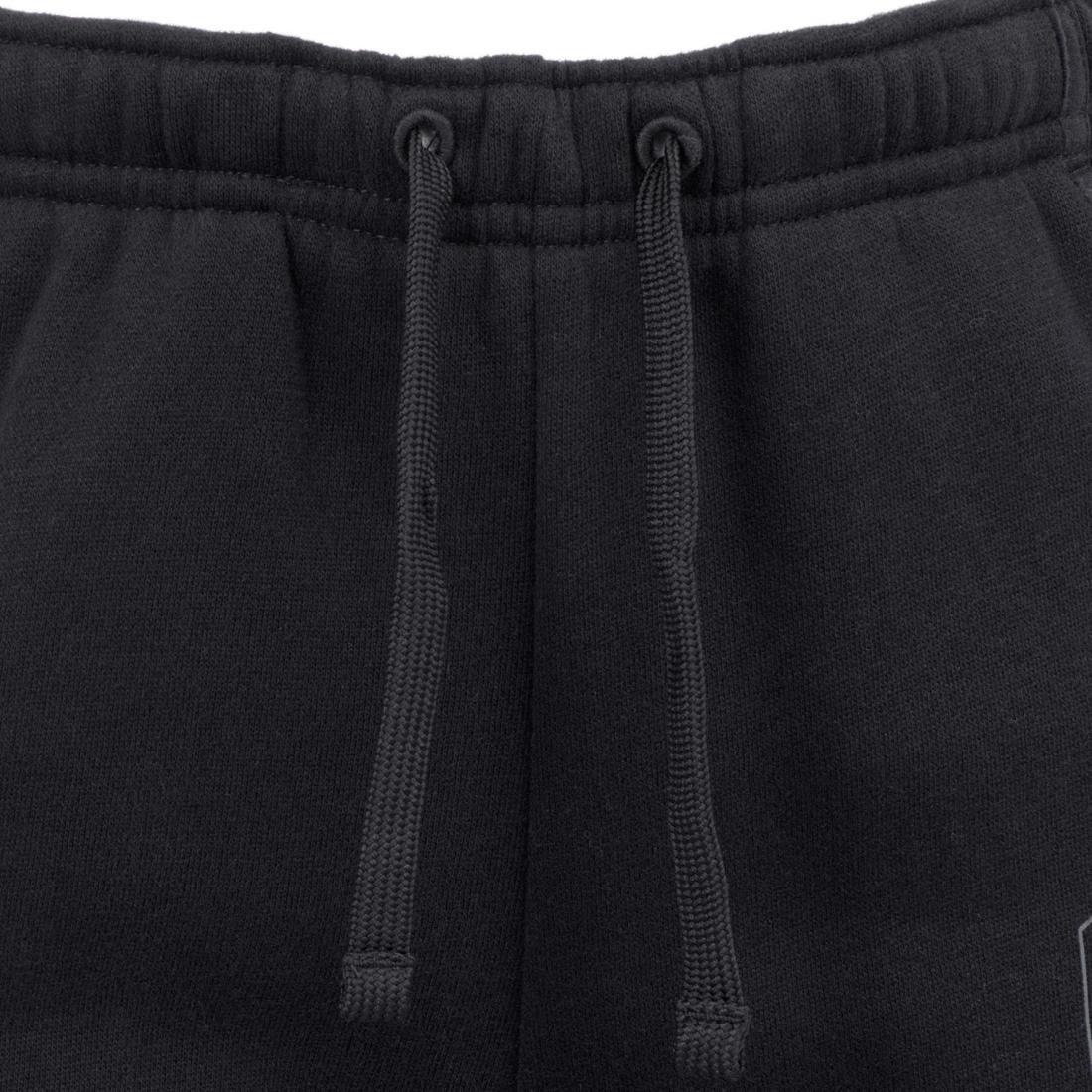 500 Boys' Warm Regular Gym Bottoms With Pockets - Black, No Color, large image number 12