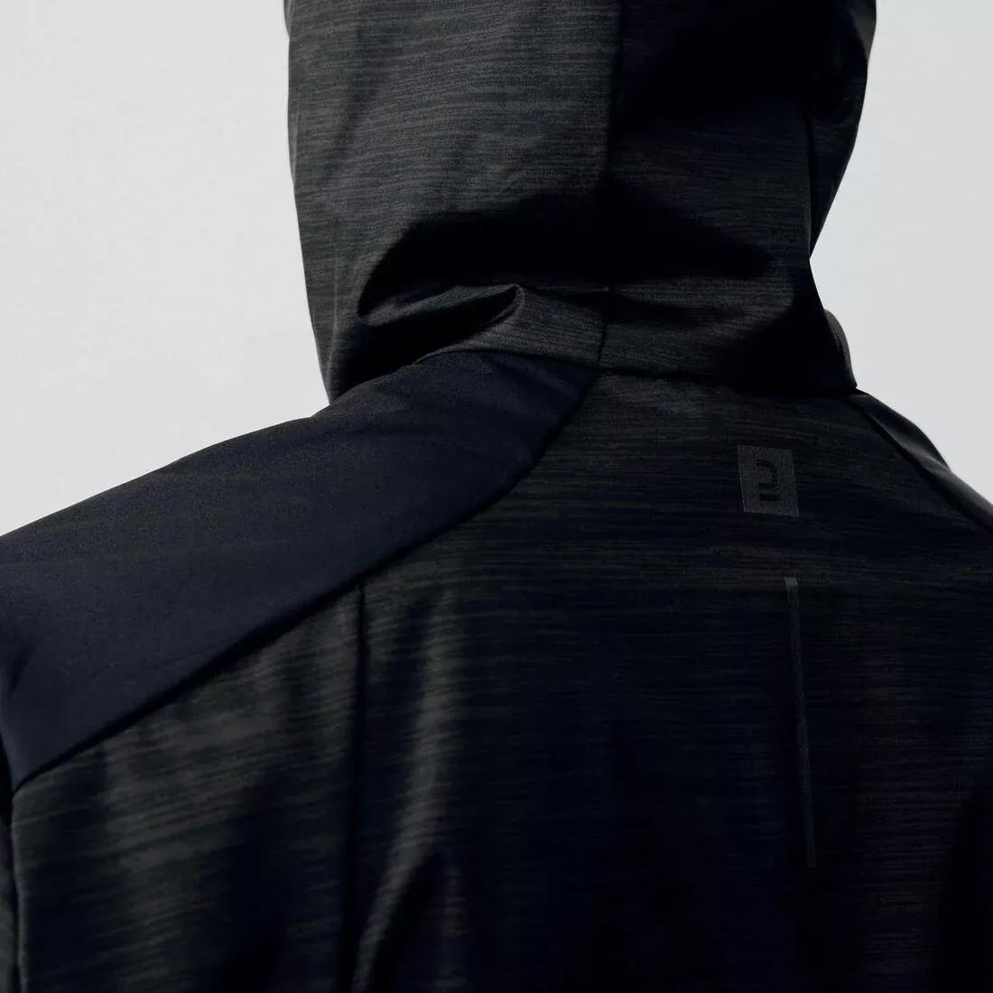 BLACK Run Rain Men's Running Wind and Rain Jacket, , large image number 9
