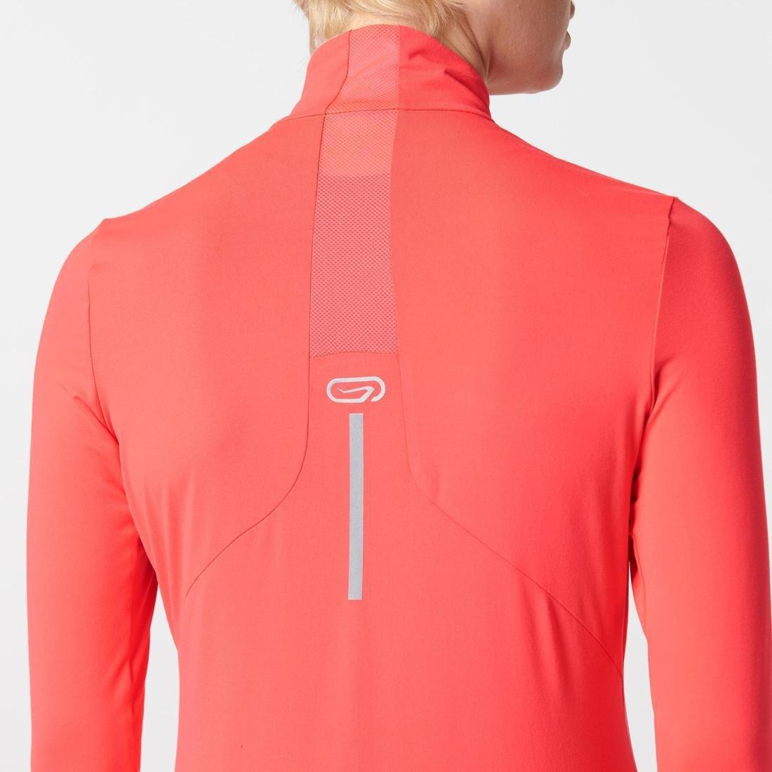 Run Dry Women's Long-Sleeved Half-Zip Running T-Shirt, Black, , large image number 8