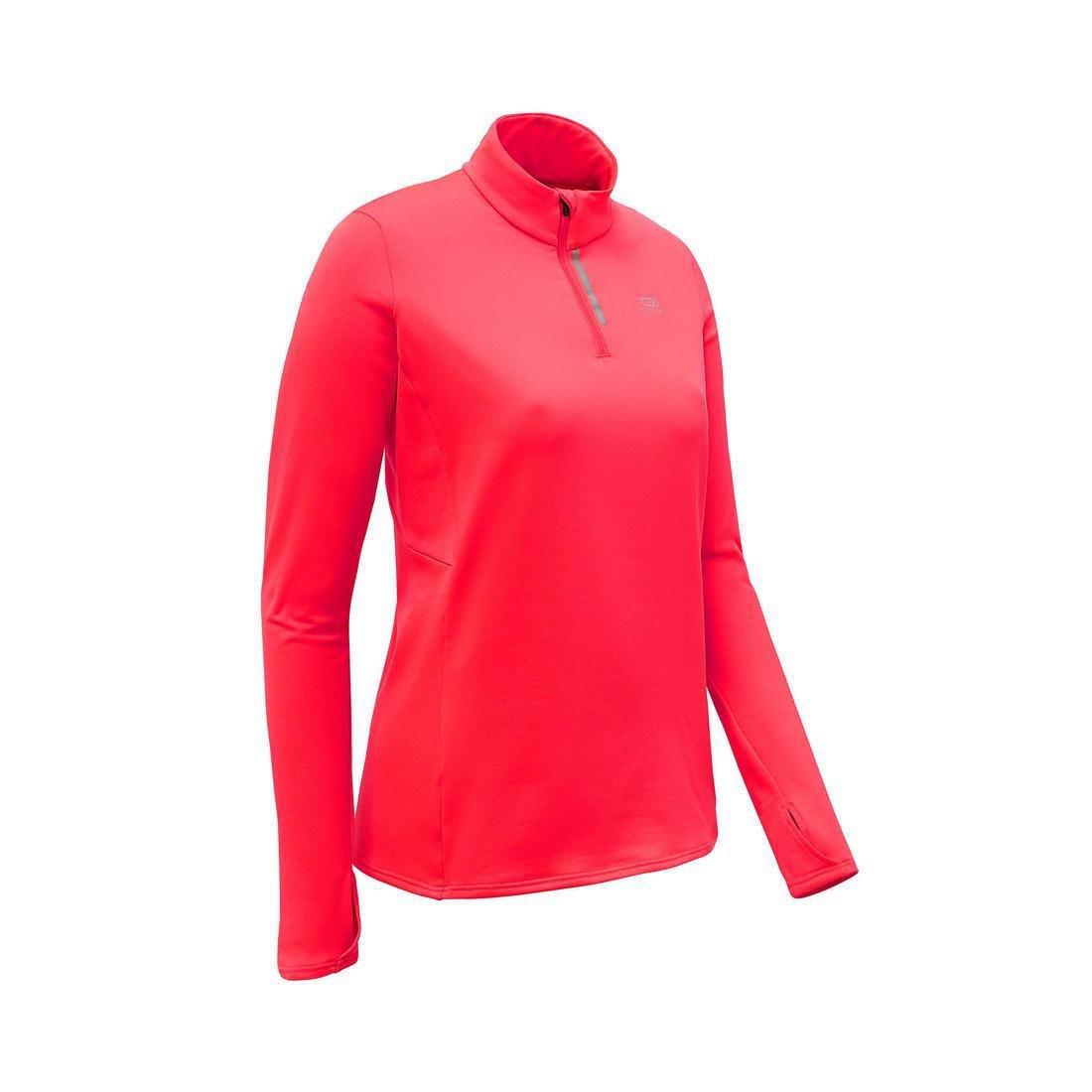 Run WarWomensLong-Sleeved T-Shirt Zip, Black, , large image number 6