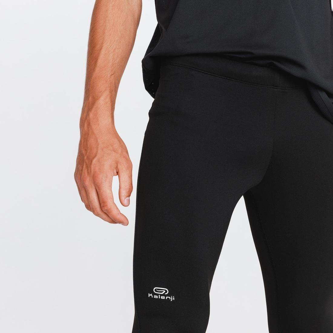 Kalenji WarMenRunning Tights, Black, , large image number 3