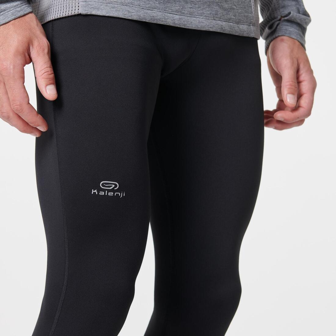 Kalenji WarMenRunning Tights, Black, , large image number 4
