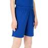 TARMAK - Kids Unisex Sh100 Beginner Basketball Shorts, Blue