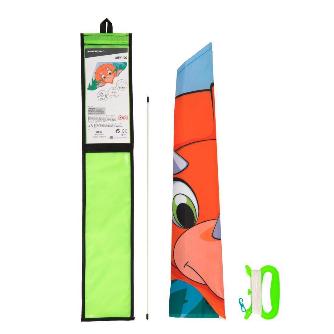 MFK 120 Static Kite, Panda, Sky Blue, No Color, large image number 9