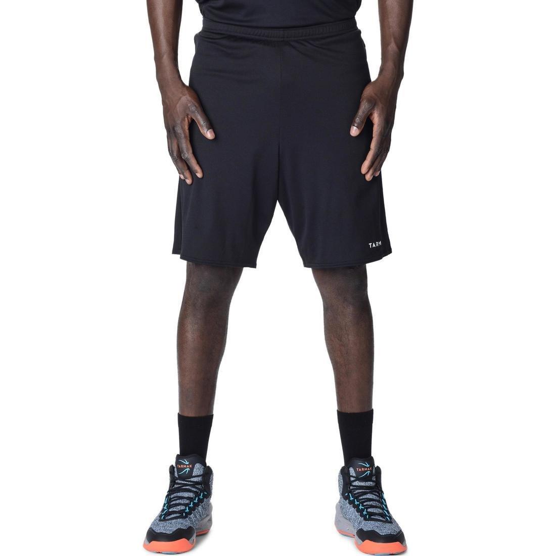 Basketball Shorts Sh100, Black, , large image number 1