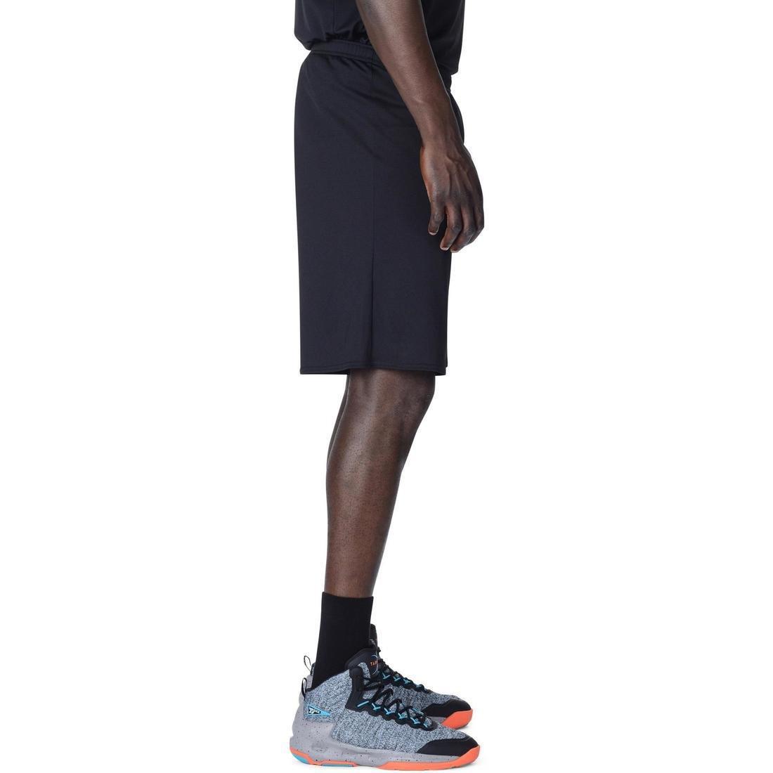 Basketball Shorts Sh100, Black, , large image number 14