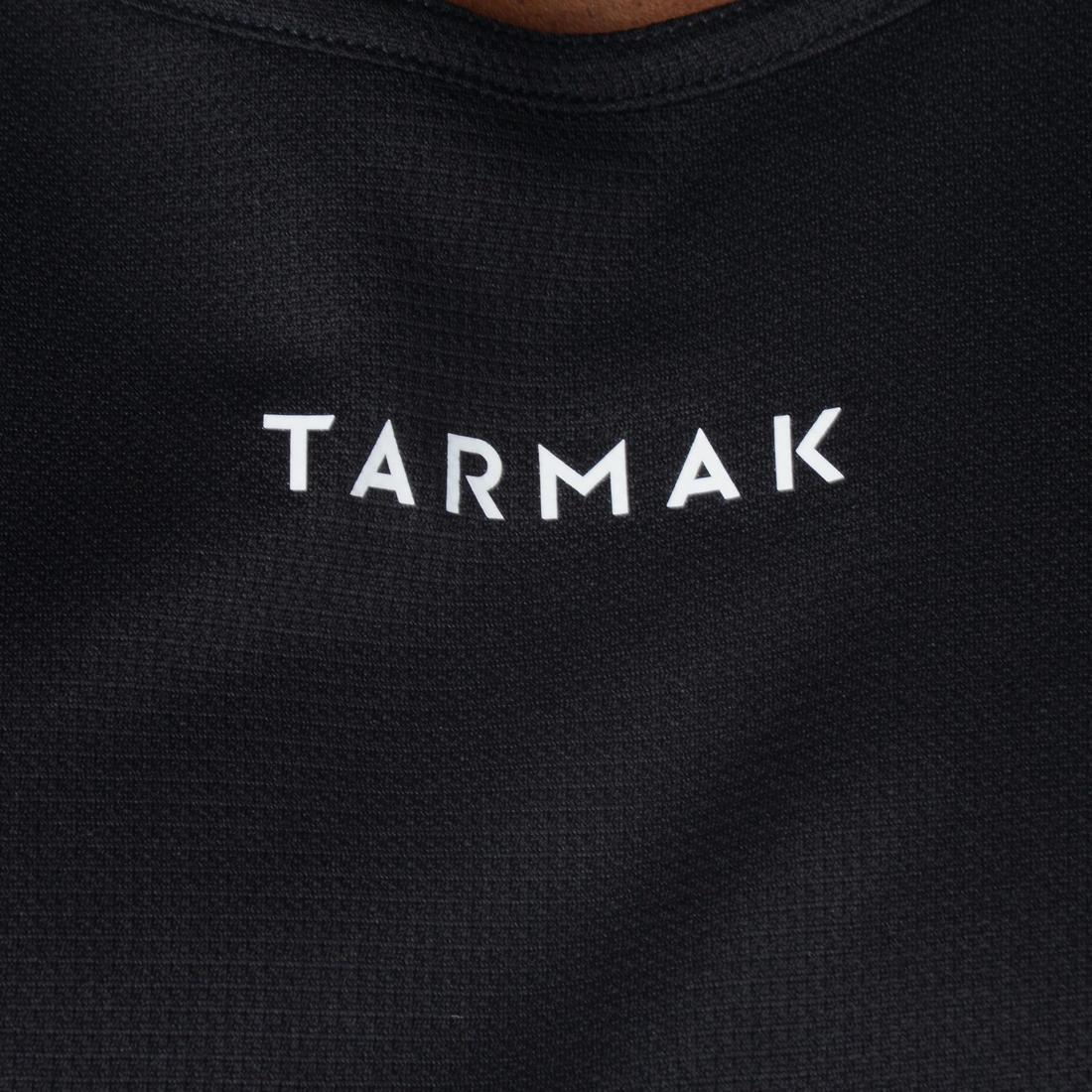 Sleeveless Basketball Jersey T100, Black, No Color, large image number 9