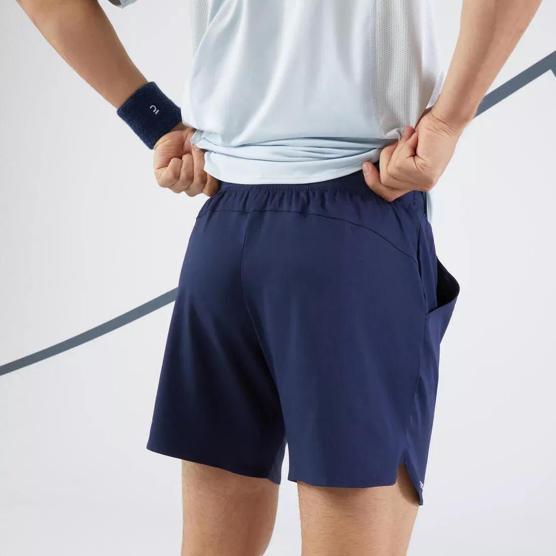 Men's Tennis Shorts Dry Court - Navy Blue, , large image number 3