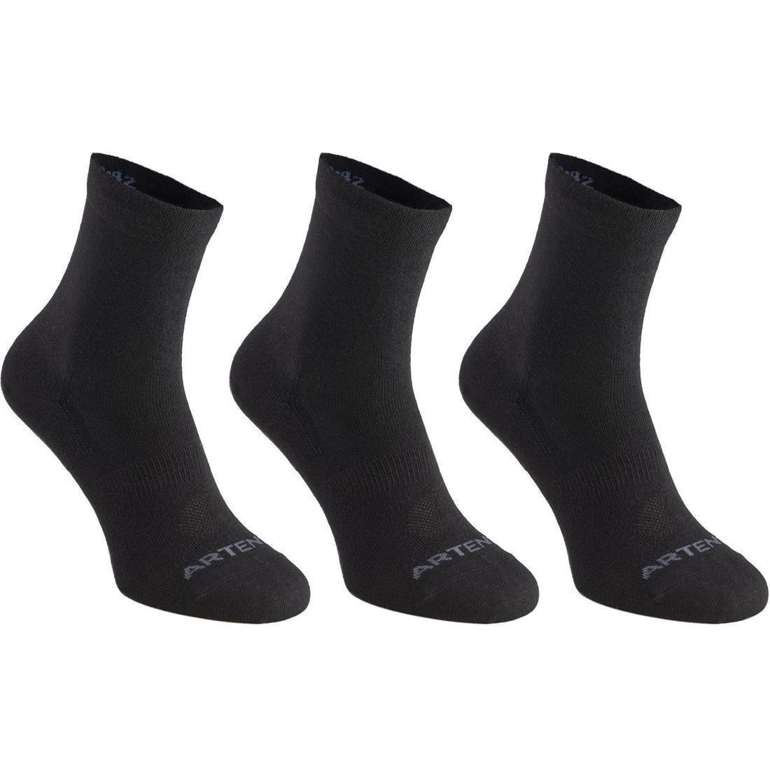 High Sports Socks RS 160 Tri-Pack, Black, No Color, medium