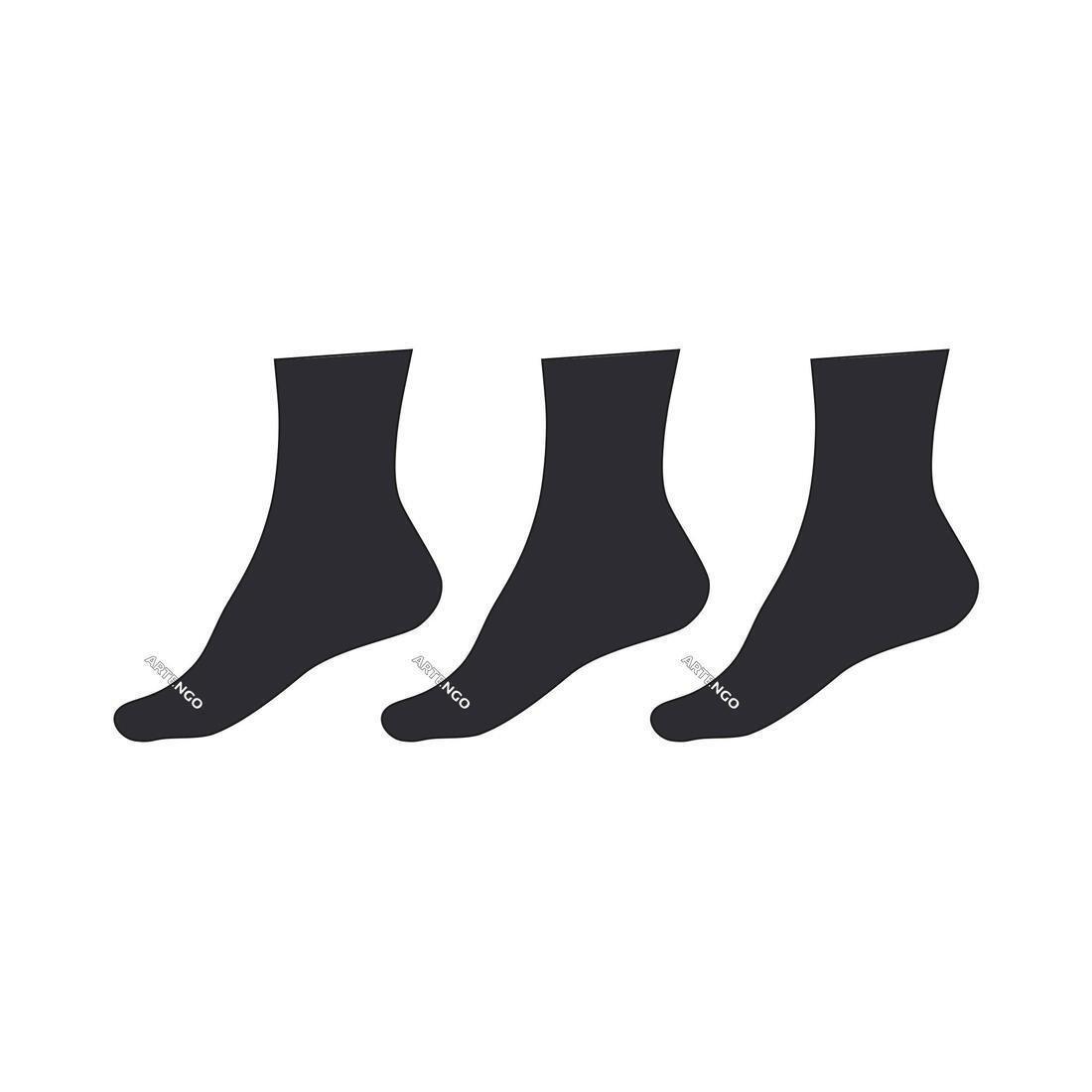 High Sports Socks RS 160 Tri-Pack, Grey, , large image number 14