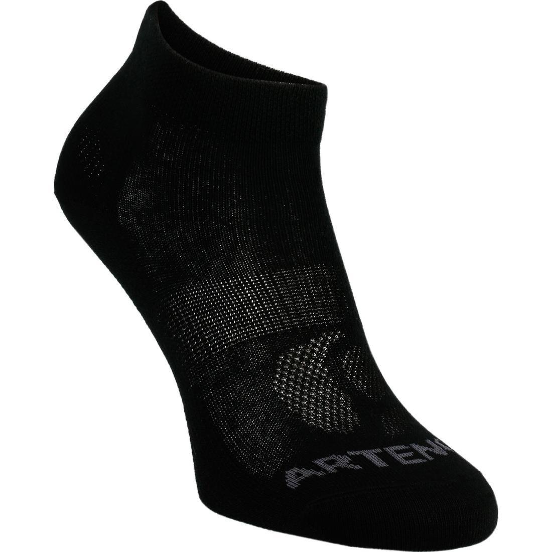 ARTENGO - RS 160 Adult Mid-High Sports Socks Tri-Pack-White