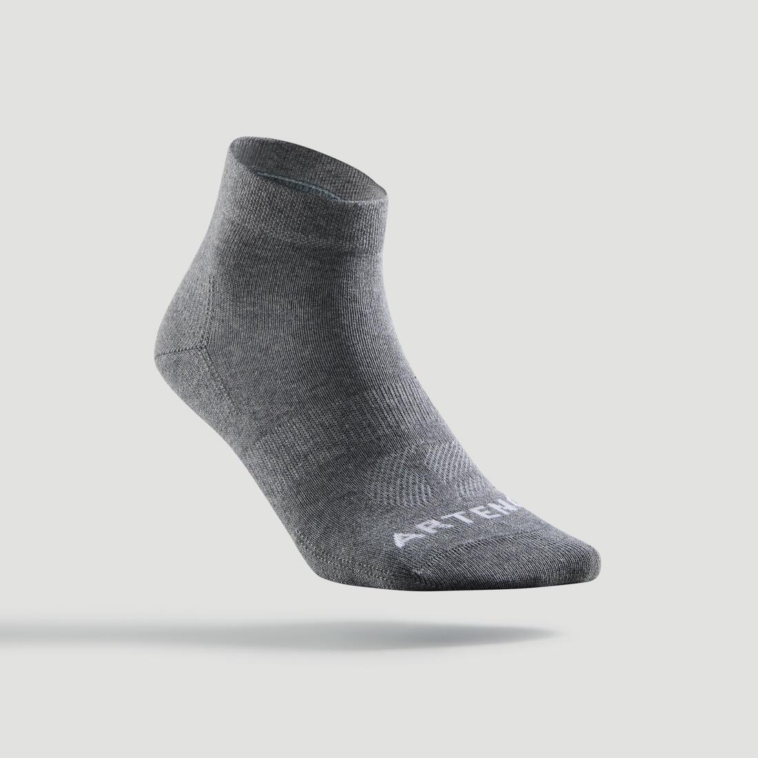 RS 160 Adult Mid-High Sports Socks Tri-Pack, Black, , large image number 2