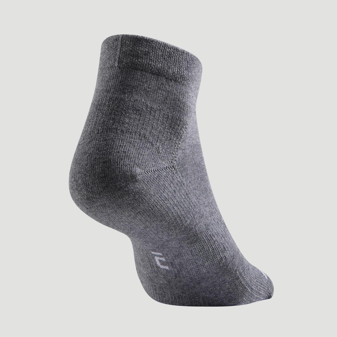 RS 160 Adult Mid-High Sports Socks Tri-Pack, Black, , large image number 3