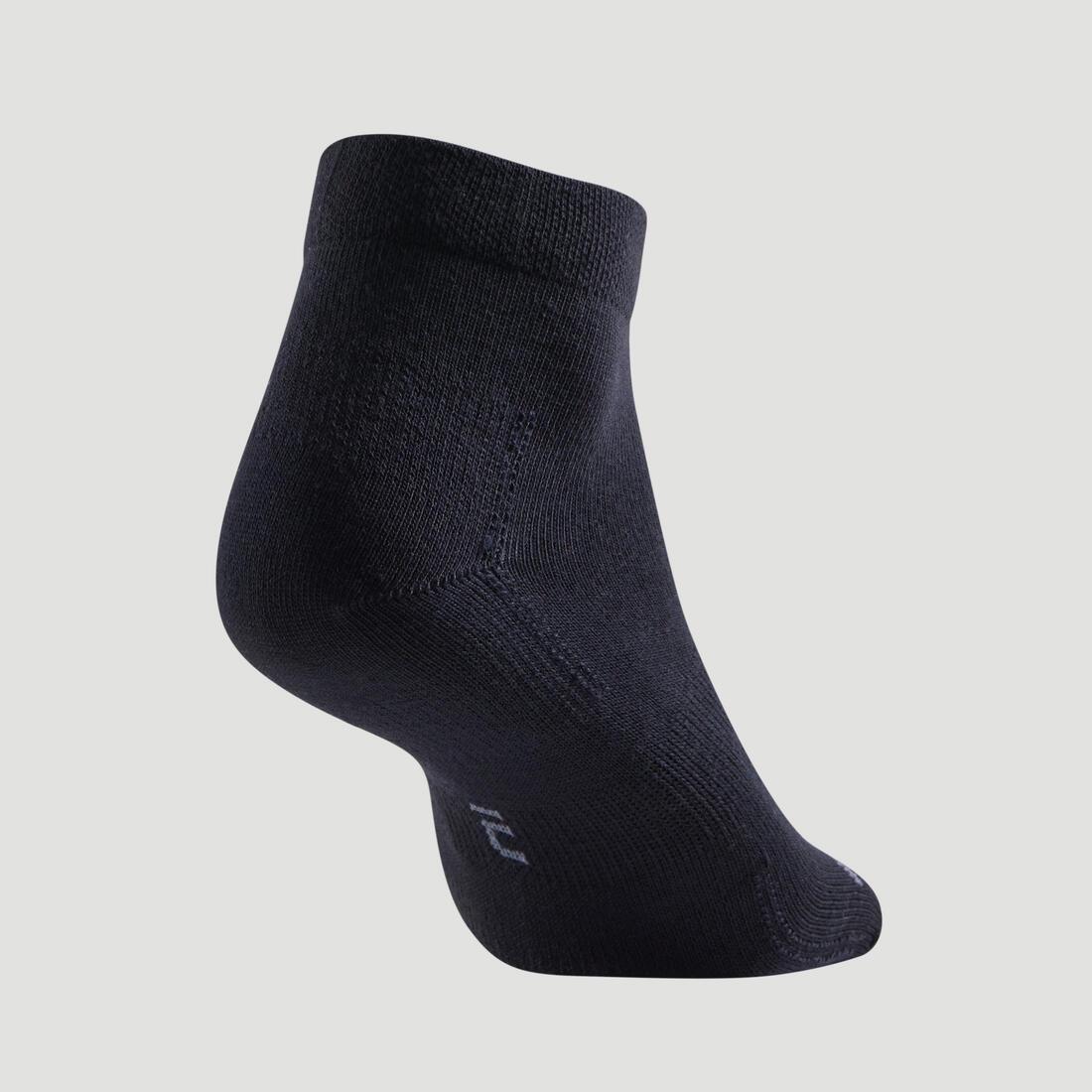 RS 160 Adult Mid-High Sports Socks Tri-Pack, Black, , large image number 11