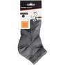 ARTENGO - RS 160 Adult Mid-High Sports Socks Tri-Pack, Black