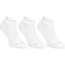 ARTENGO - RS 160 Adult Mid-High Sports Socks Tri-Pack, Dark Grey