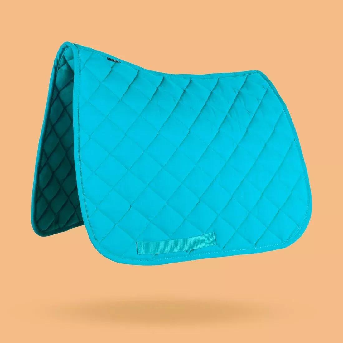 Horse Riding Saddle Cloth For Pony - 100, Blue, No Color, large image number 0