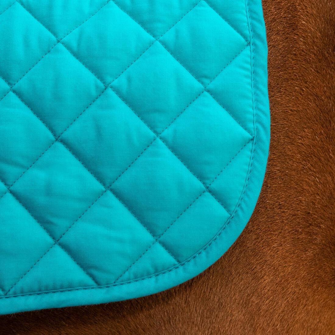 Horse Riding Saddle Cloth For Pony - 100, Blue, No Color, large image number 2