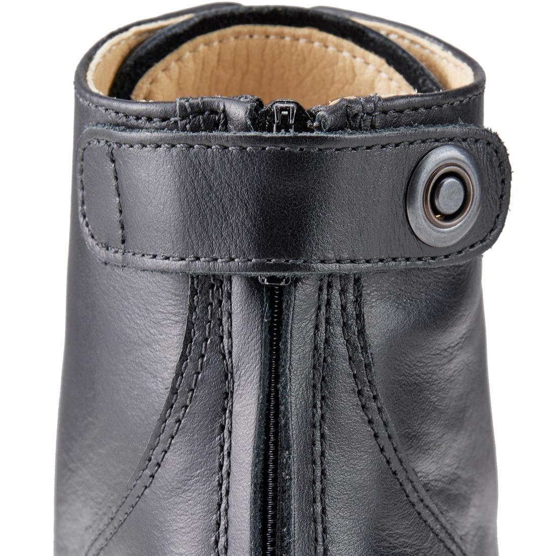 addock 560Adult Lace-UpLeather Horse Riding Boots, Black, , large image number 10