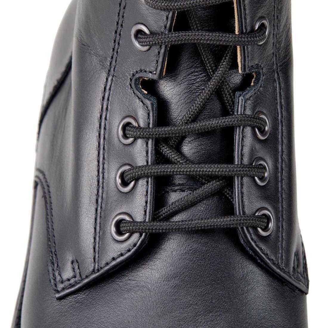 addock 560Adult Lace-UpLeather Horse Riding Boots, Black, , large image number 11