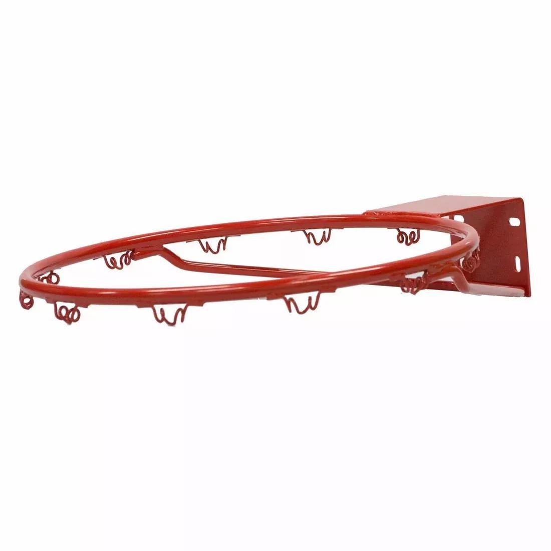 Durable Ring 500 basketball hoop with a regulation -Red, , medium