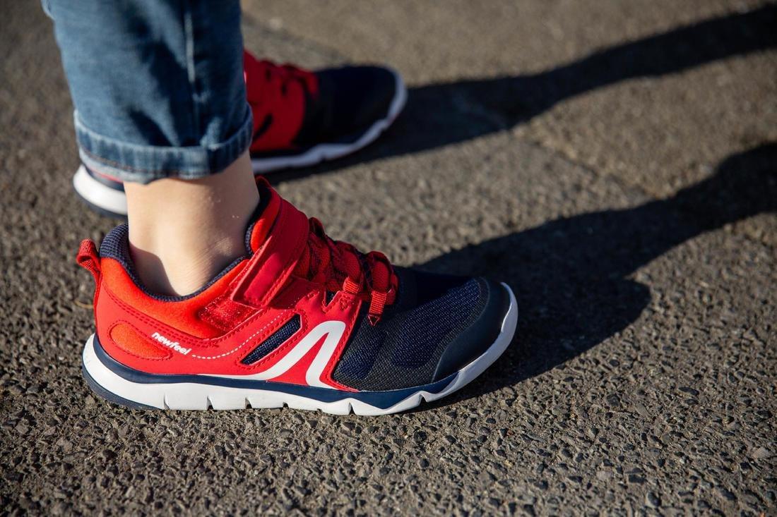 MAUVE Kids' lightweight and breathable rip-tab trainers, teal, No Color, large image number 7