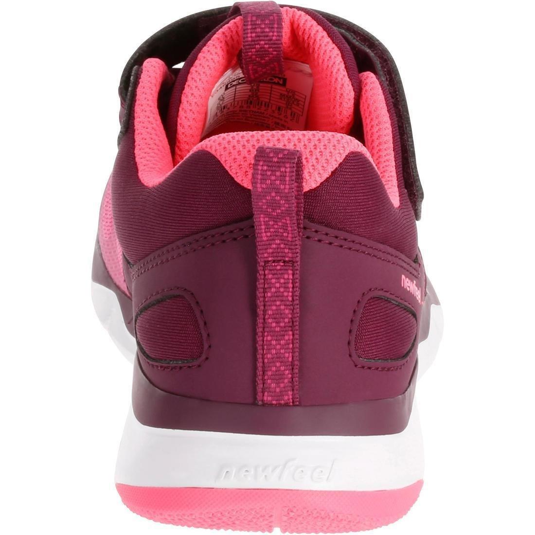 MAUVE Kids' lightweight and breathable rip-tab trainers, teal, No Color, large image number 10