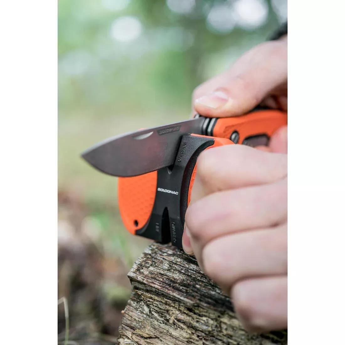 Multi-Function Hunting Knife - X7, Orange, 5401_000, medium