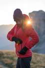 FORCLAZ - Adult Mountain Trekking Stretch Gloves Trek 500, Bordeaux