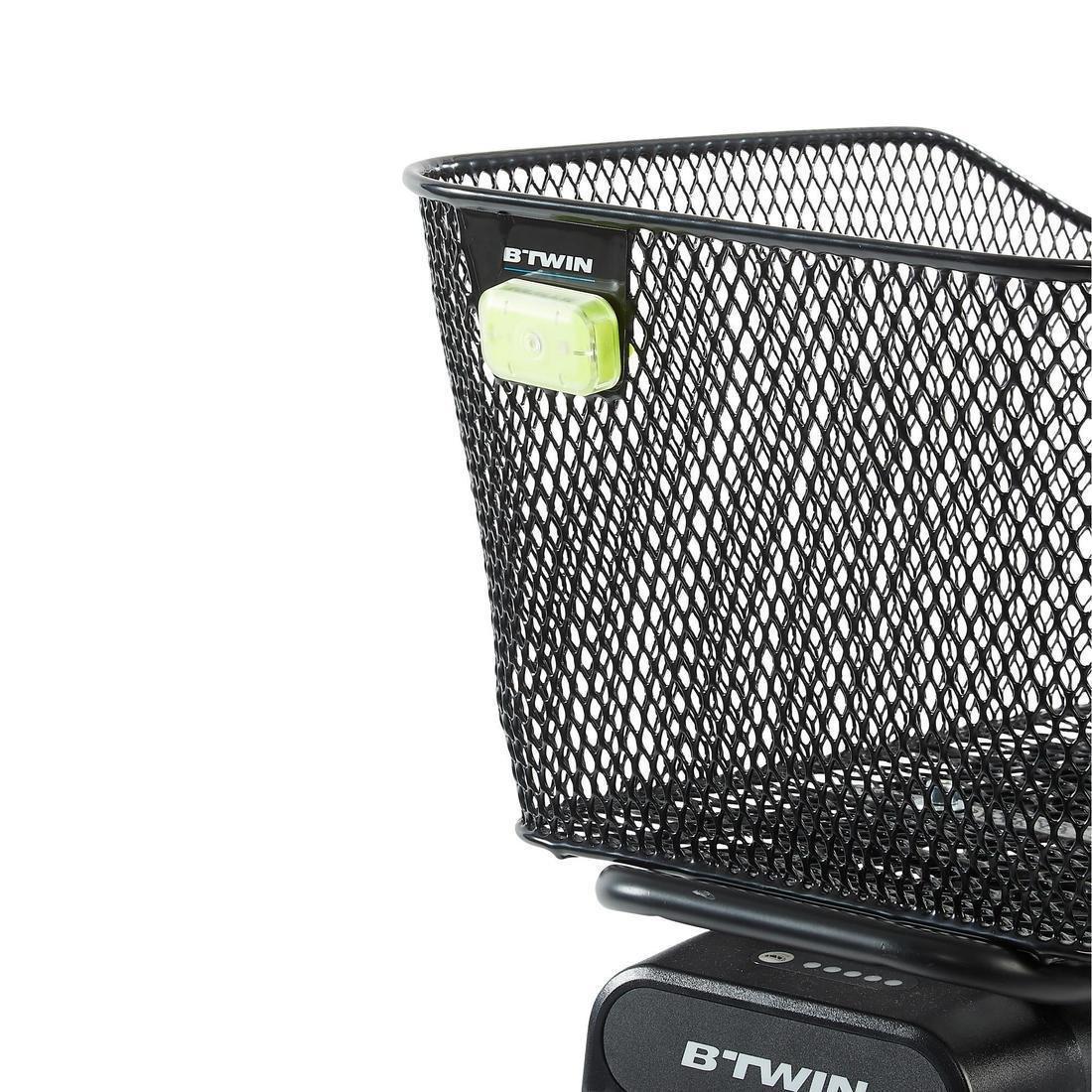 100 Back Pannier Bike Basket, Black, No Color, medium