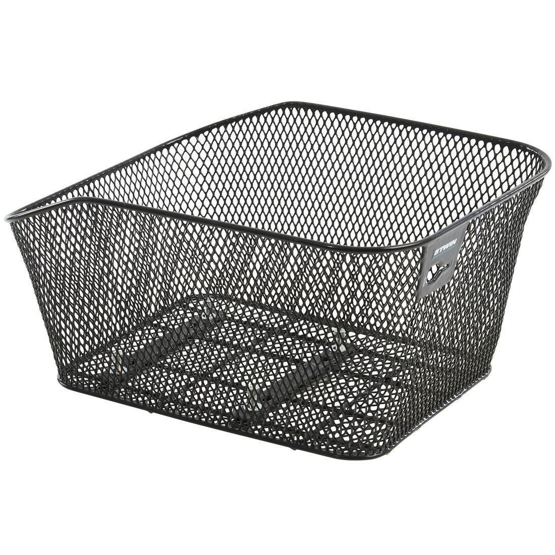 100 Back Pannier Bike Basket, Black, No Color, large image number 3