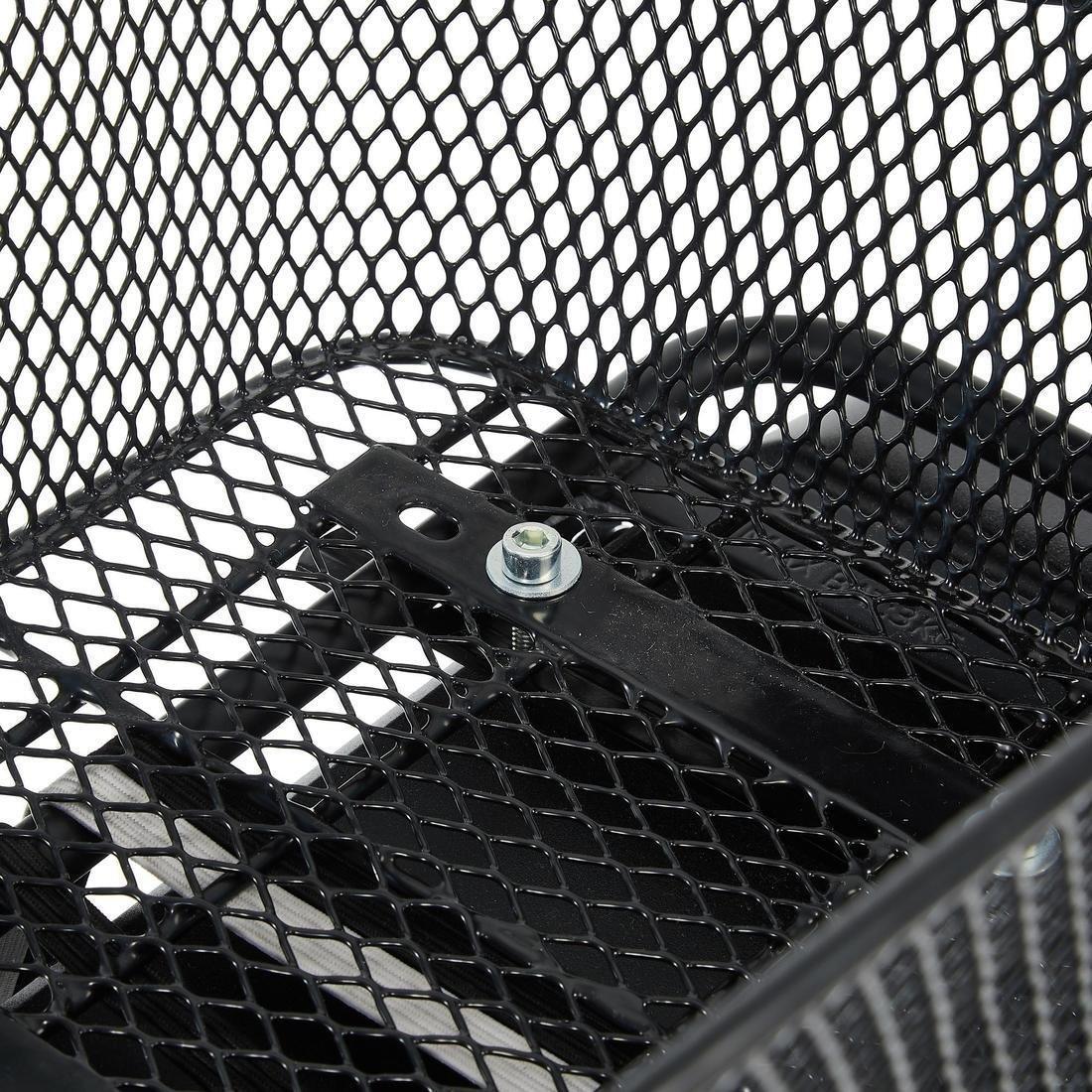100 Back Pannier Bike Basket, Black, No Color, large image number 6