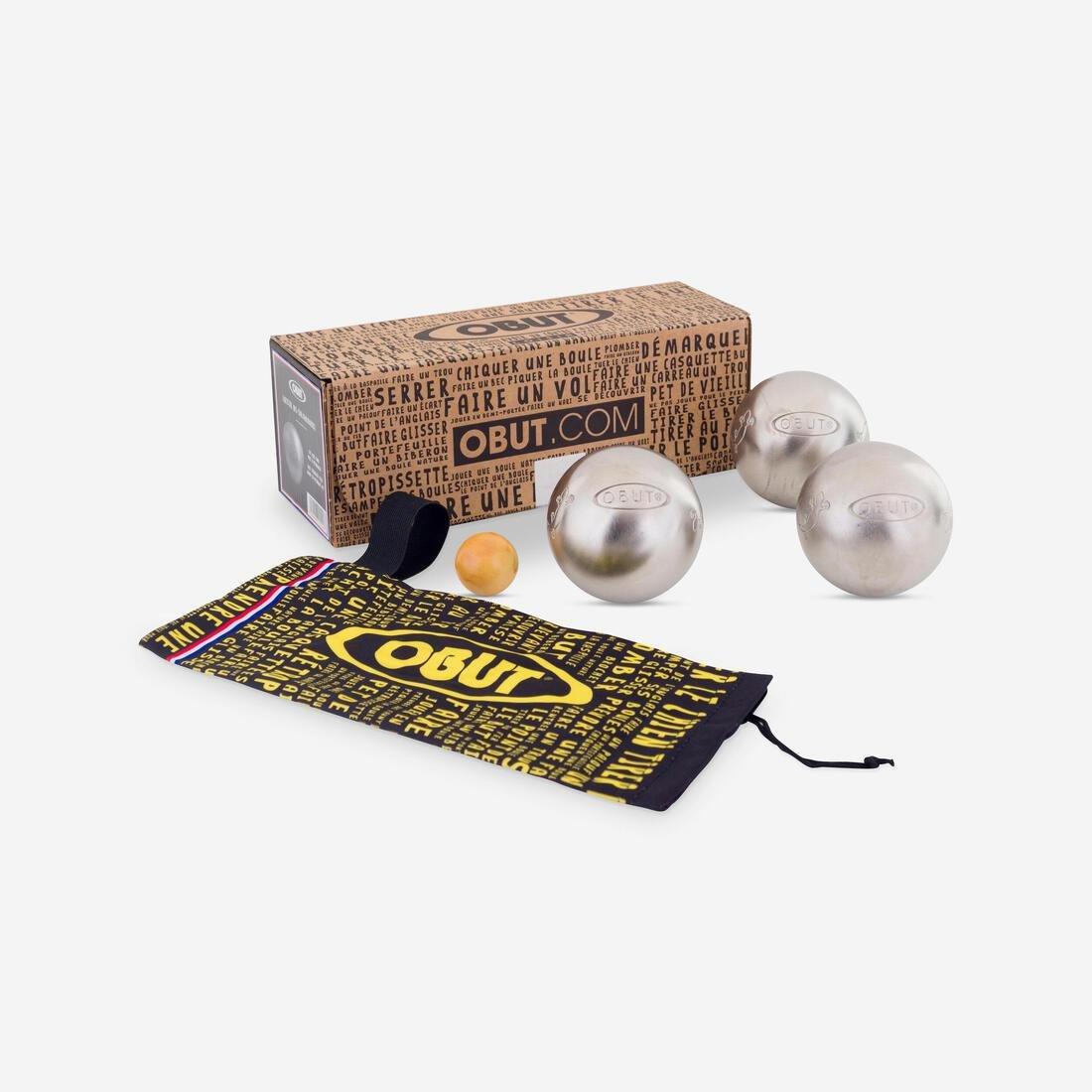 DEFAULT Salamander Petanque Leisure Stainless Steel Boules, No Color, large image number 0