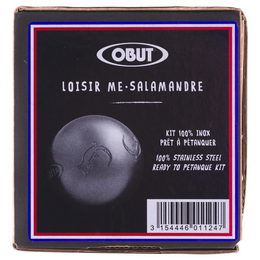 DEFAULT Salamander Petanque Leisure Stainless Steel Boules, No Color, large image number 1