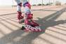 OXELO - Play 5Kids Skates, Scarlet Red