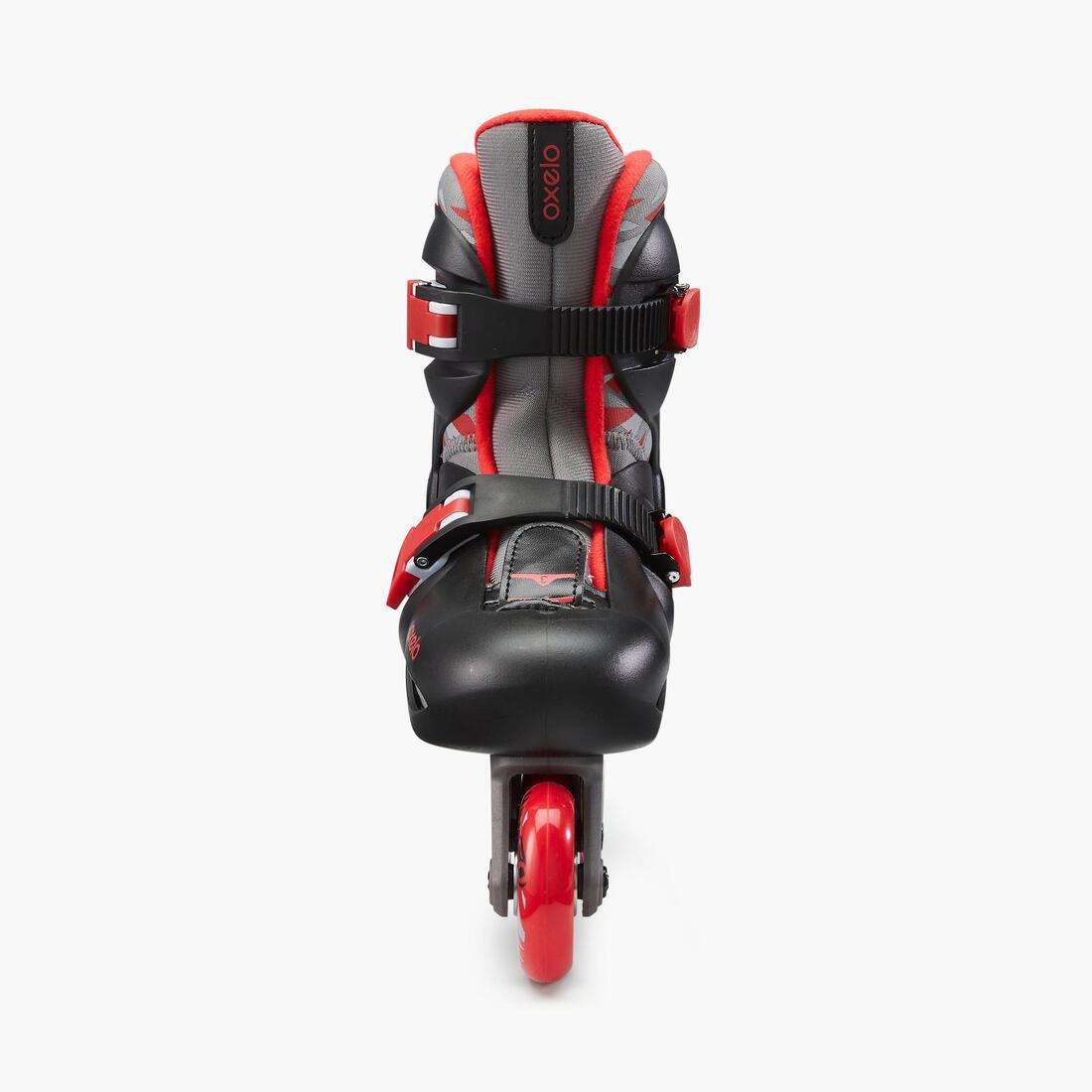 OXELO - Play 5Kids Skates, Scarlet Red