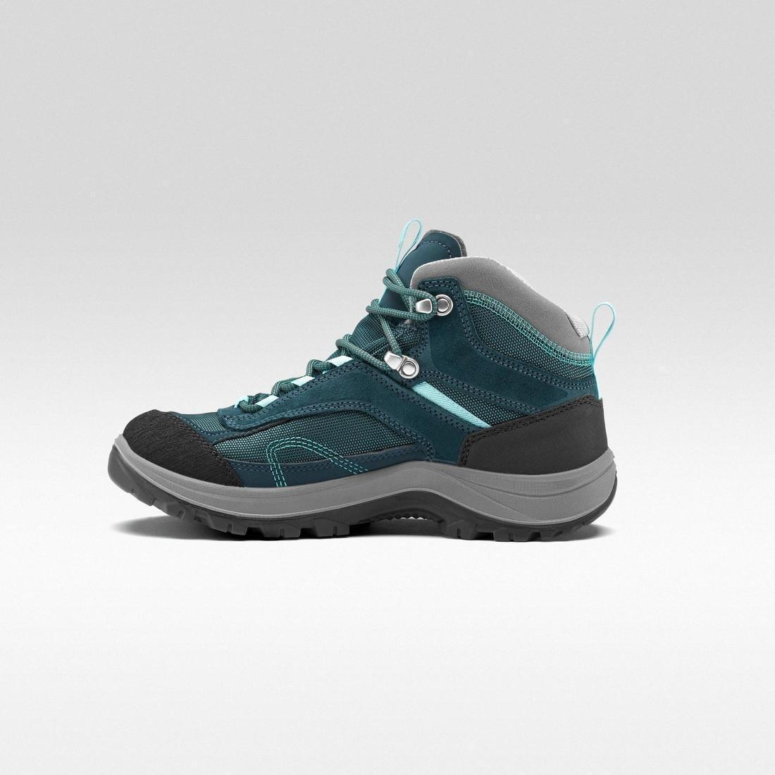 Women's Waterproof Walking Boots, Blue, , large image number 2