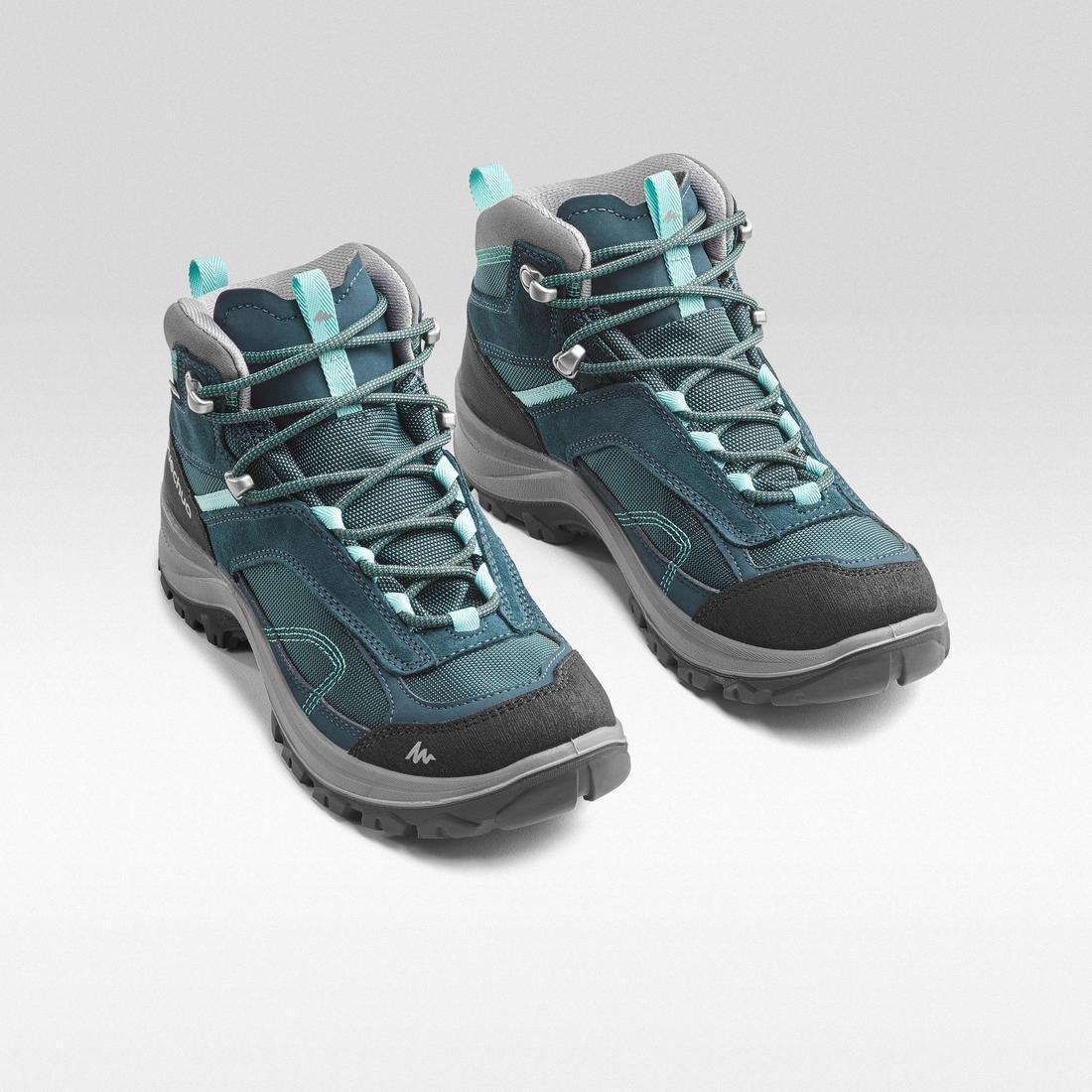 Women's Waterproof Walking Boots, Blue, , large image number 4