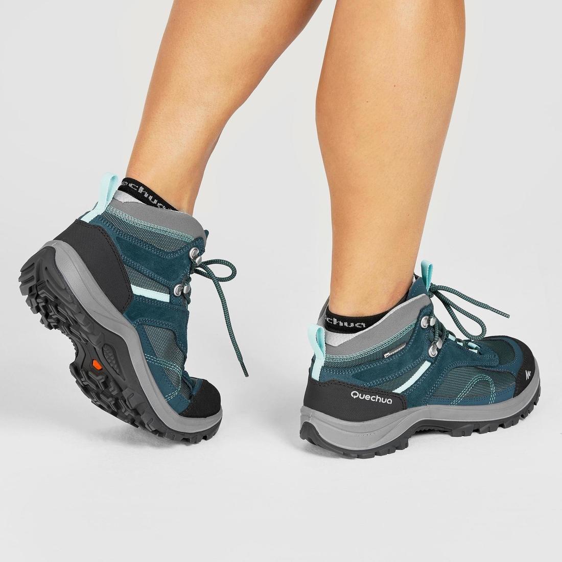 Women's Waterproof Walking Boots, Blue, , large image number 6