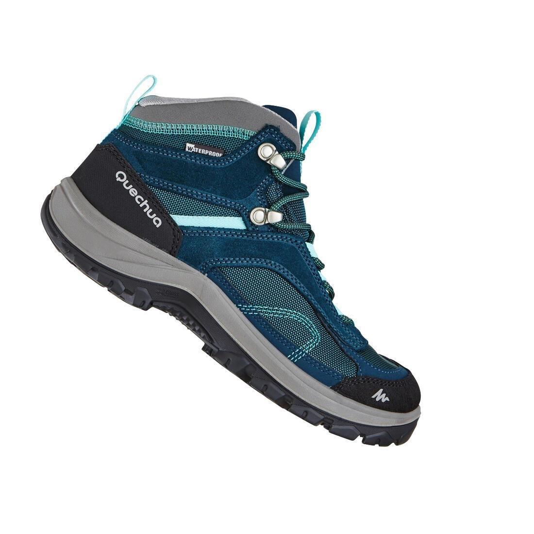 Women's Waterproof Walking Boots, Blue, No Color, large image number 7