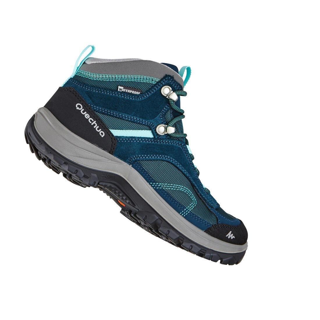 Women's Waterproof Walking Boots, Blue, No Color, large image number 8