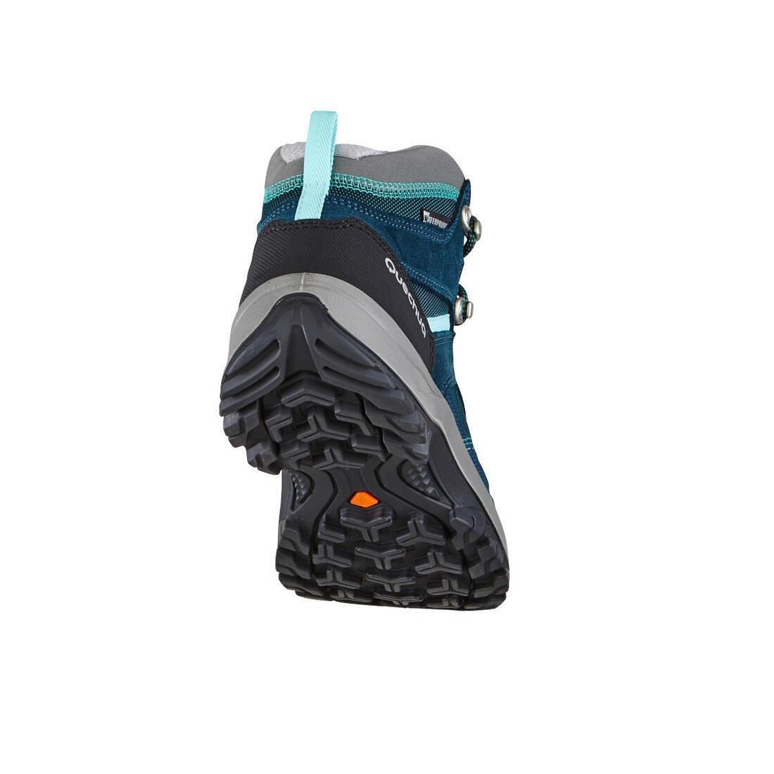 Women's Waterproof Walking Boots, Blue, No Color, large image number 12