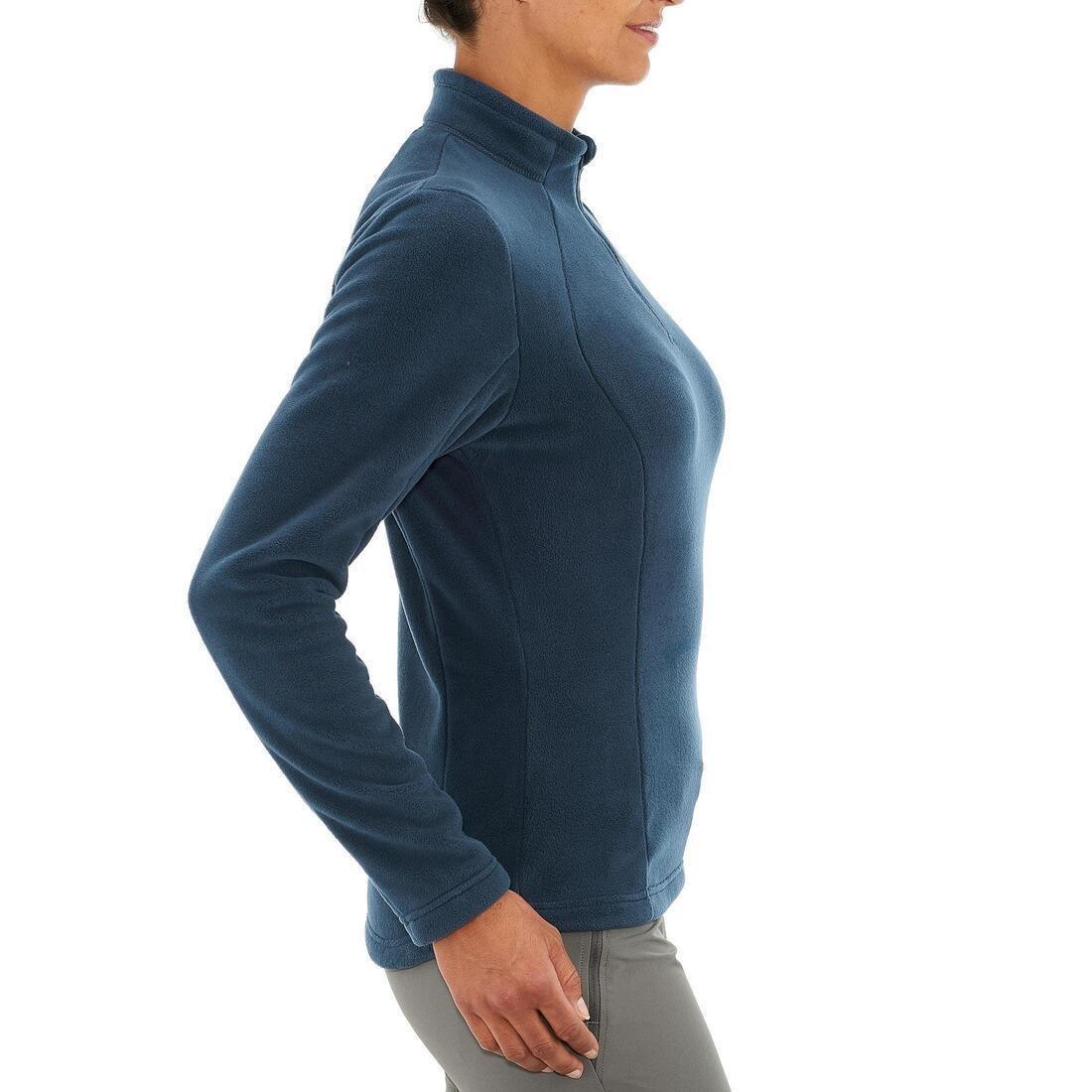 Women Forclaz 50 Fleece, Blue, No Color, large image number 9