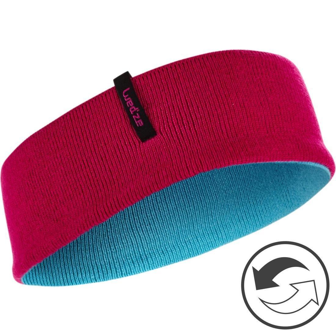 Kids Children's Reverse Skiing Headband, Turquoise, , large image number 4