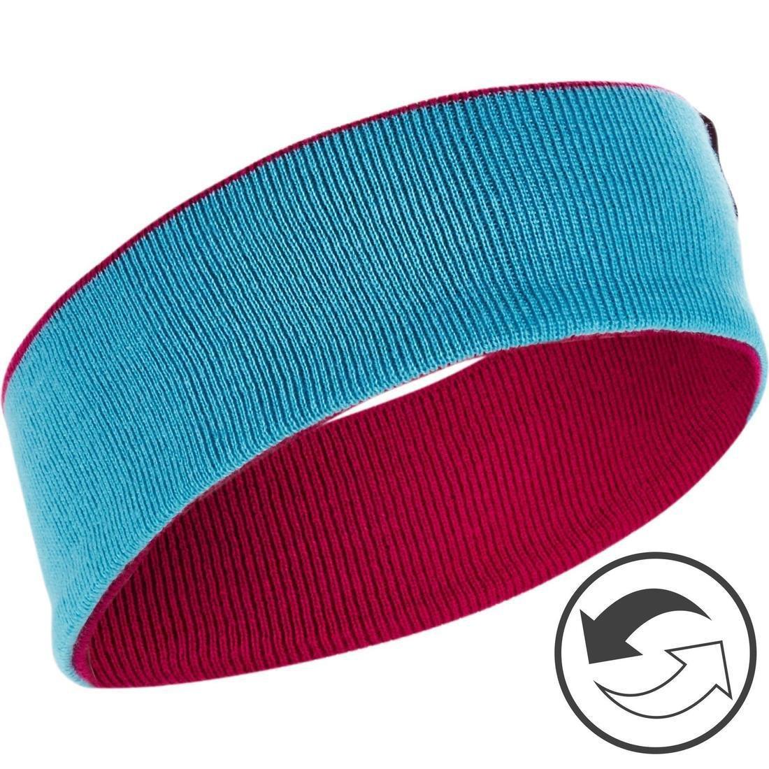 Kids Children's Reverse Skiing Headband, Turquoise, , large image number 5