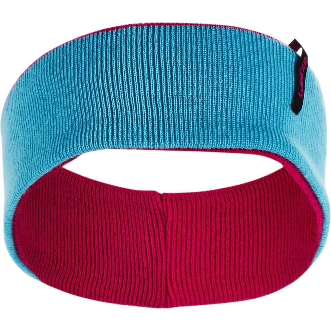 Kids Children's Reverse Skiing Headband, Turquoise, , large image number 6