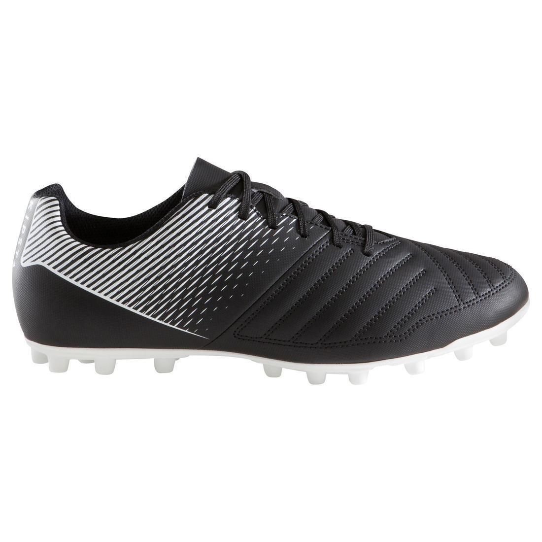 Adult Dry Pitch Football Boots Agility 100 Ag/Fg, Black, No Color, medium